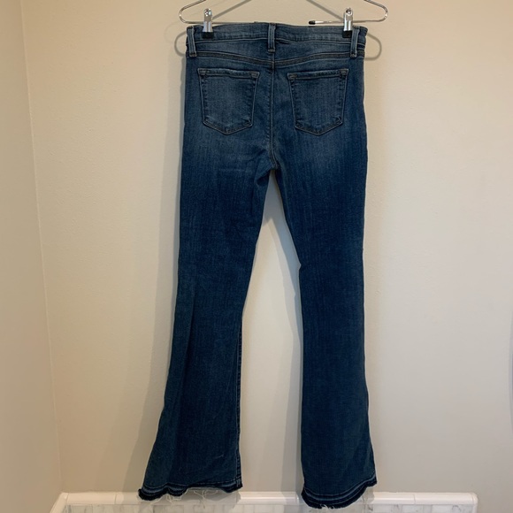 J brand sneaker flare blue denim jeans 27 - Picture 5 of 5